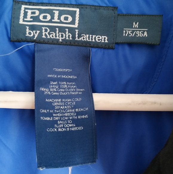 Polo Ralph Lauren Big Pony Alpine Ski Patch Puffer Vest Men (Medium ) - Picture 5 of 14